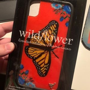 IPhone XR Wildflower Butterfly Case